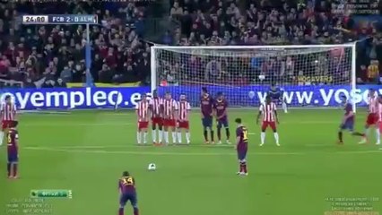 Messi'nin Cavcaklı Frikik Gölü