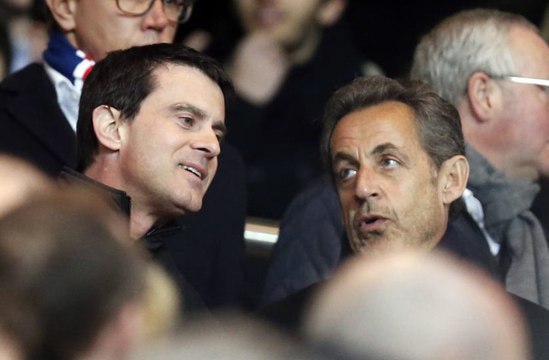 Manuel Valls et Nicolas Sarkozy réunis pour PSG-OM - ZAPPING ACTU DU 04/03/2014