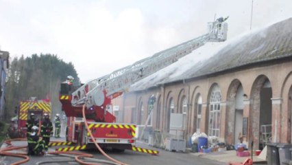 Ferrière-la-Grande : Une partie de la Ressourcerie ravagée par un incendie