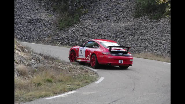 camera embarque rallye de vaison la romaine 2014 PORSCHE 996 GT 3