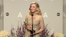 Cate Blanchett confesses that she Slept with her Oscar