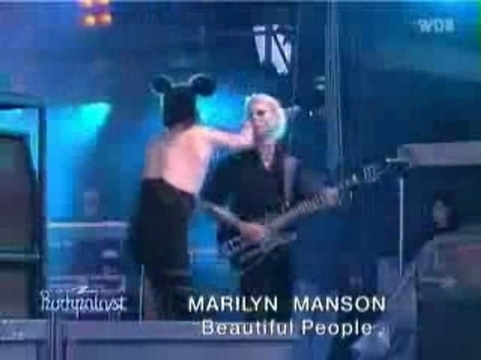 Marilyn Manson - incident avec John5