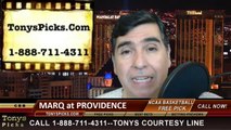 Providence Friars vs. Marquette Golden Eagles Pick Prediction NCAA College Basketball Odds Preview 3-4-2014