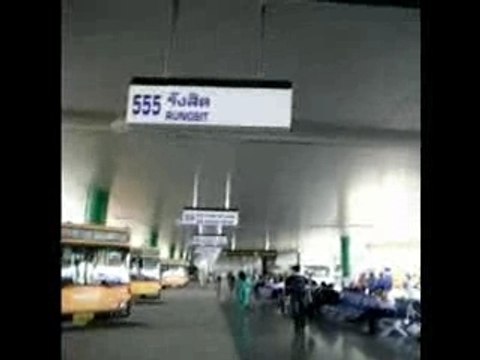 Suvarnabhumi Airport BUS STATION Bangkok