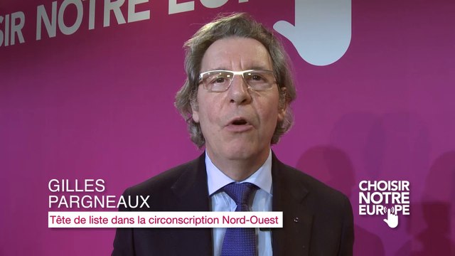 Gilles Pargneaux - Lancement de la campagne «Choisir notre Europe»