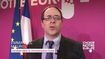 Emmanuel Maurel - Lancement de la campagne des «Choisir notre Europe»