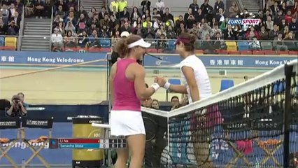 Dünya Tenis Günü : Li Na - Stosur maçından görüntüler