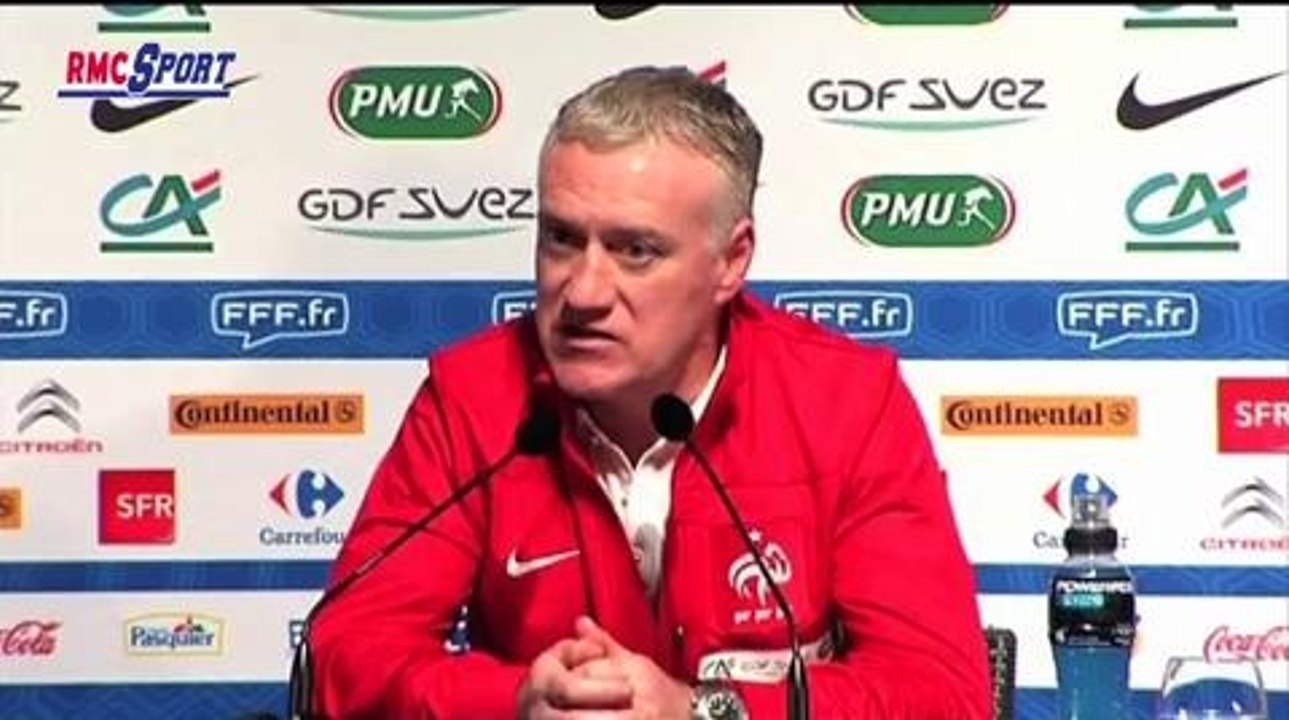 Football / Amical : Deschamps : "Le match du 15...