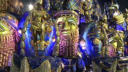 Rio Carnival closes with colour, costumes and acrobatics