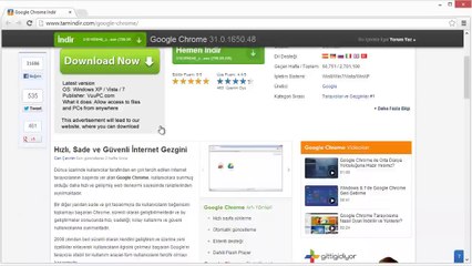 Google Chrome Tarayıcı Ayarları Nasıl Sıfırlanır?