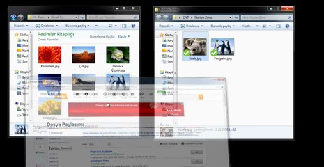 Norton Zone ile İnternet Üzerinden Dosya Paylaşma
