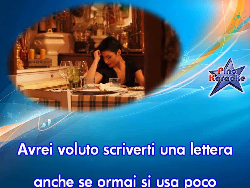 Giusy Ferreri - Ti porto a cena con me (Karaoke)