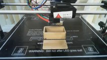 3D Printing with Wood Filament on Robo 3D Printer