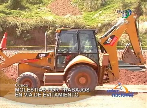 En Cusco, los trabajos en la vía de Evitamiento de la ciudad generan malestar en la población.