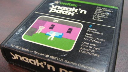 Classic Game Room - SNEAK'N PEEK review for Atari 2600