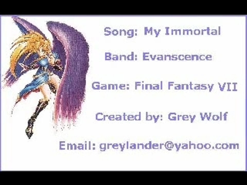 [AMV] -FF8 EVANESCENCE - My immortal