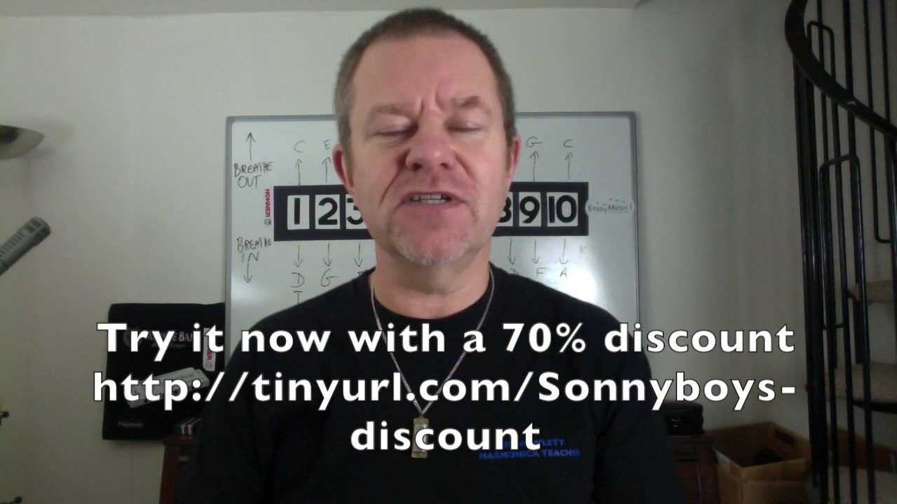 Learn Harmonica the easy way. Ever wanted to play the harmonica? Here’s your chance to learn harmonica with Ben Hewlett with this 70% discount!
