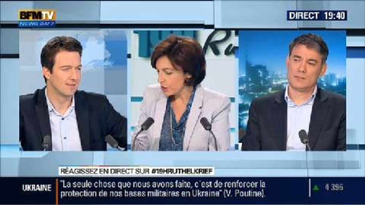 Olivier Faure et Guillaume Peltier: le face à face de Ruth Elkrief - 04/03