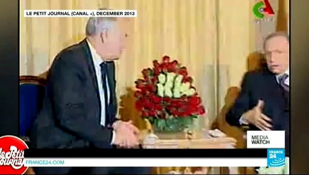 MediaWatch - Algerian president given added pep in TV appearance