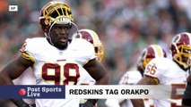 Nationals optimism, Redskins franchise Orakpo and Wizards climb over .500