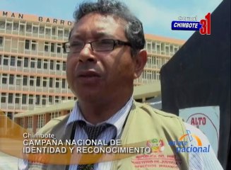 Durante la campaña Nacional de Identidad y Reconocimiento se reportó que más del 15 por ciento de niños de la provincia del Santa aún no cuentan con el DNI.