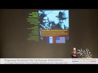 François Asselineau, Hitler et l'UE, même combat !