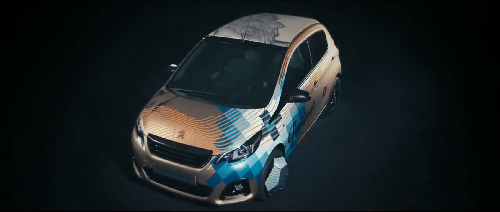Peugeot 108 Tattoo Concept - Interview Gilles Vidal et Xoïl ( www.feline.cc )