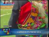 Coloridas comparsas danzaron en el Carnaval de San Antonio de Putina (6/9)