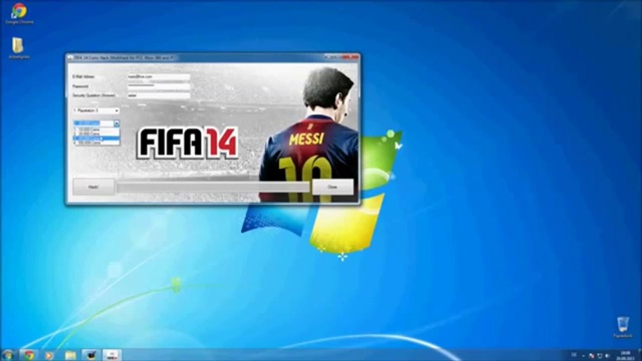 FREE FIFA 14 Ultimate Team Coin Generator 2014 - Updated November 2013
