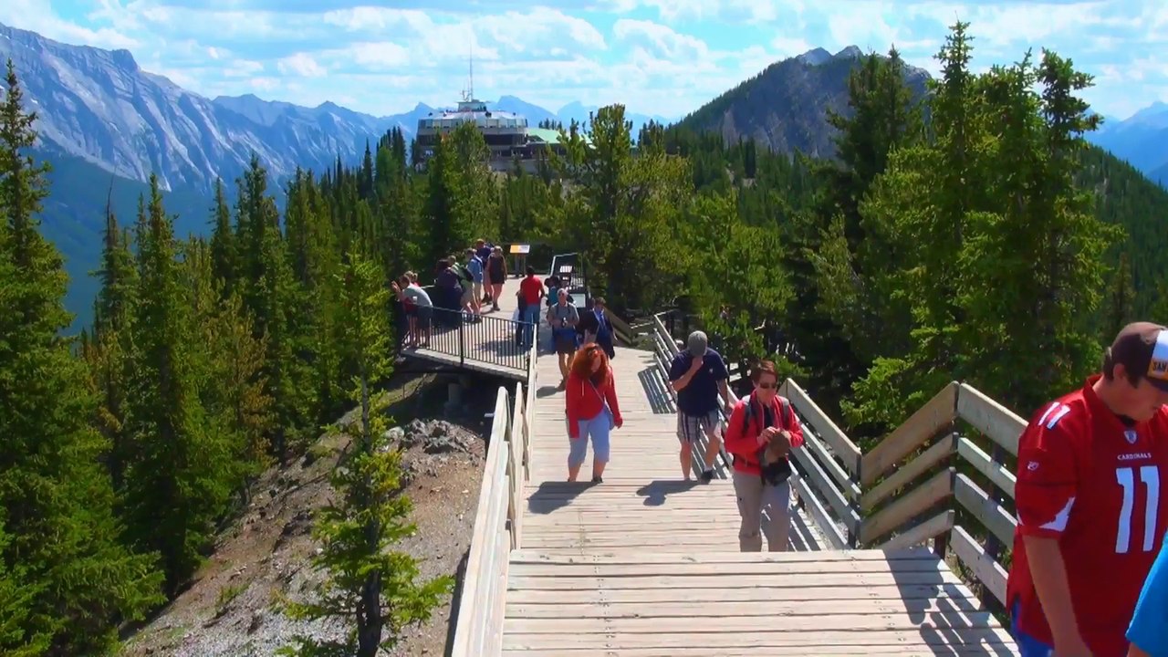 Boardwalk to Sanson's Peak in Banff NP.