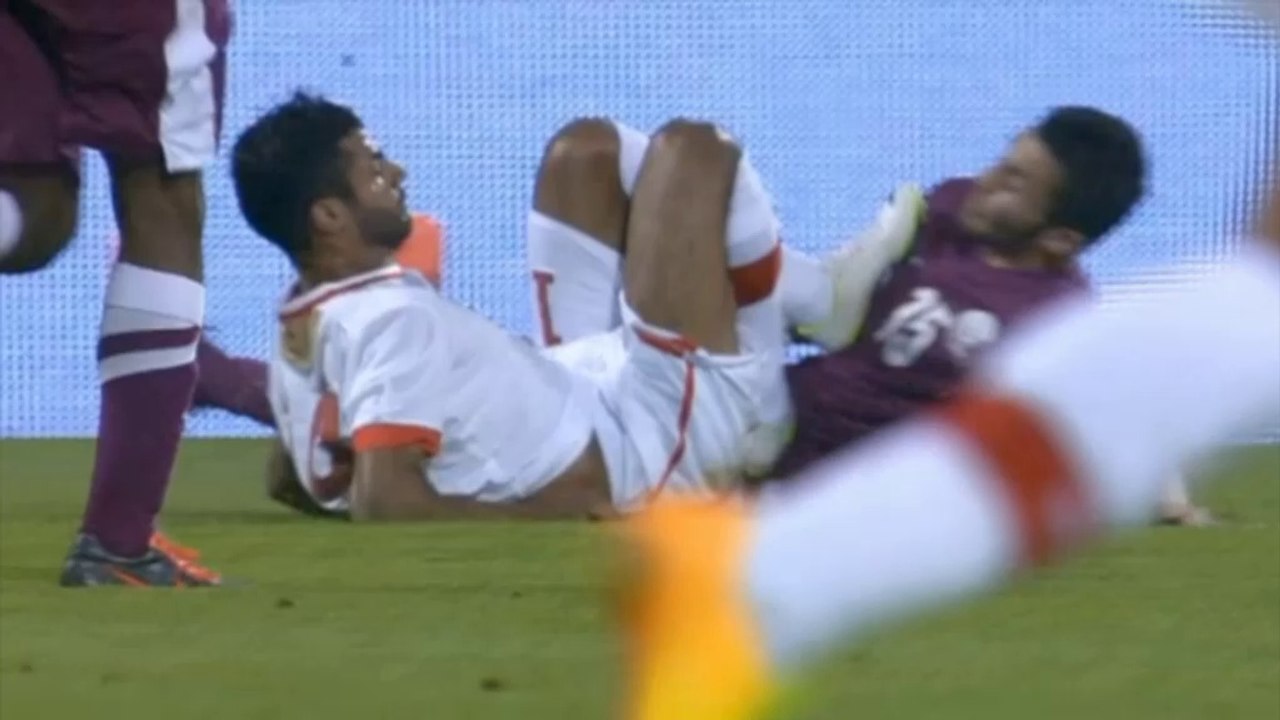 Asien-Cup: Brutalo-Foul von Bahrain-Star