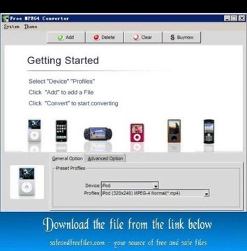 Get Free MPEG4 Converter Pro 2.0.1 Serial Key Free