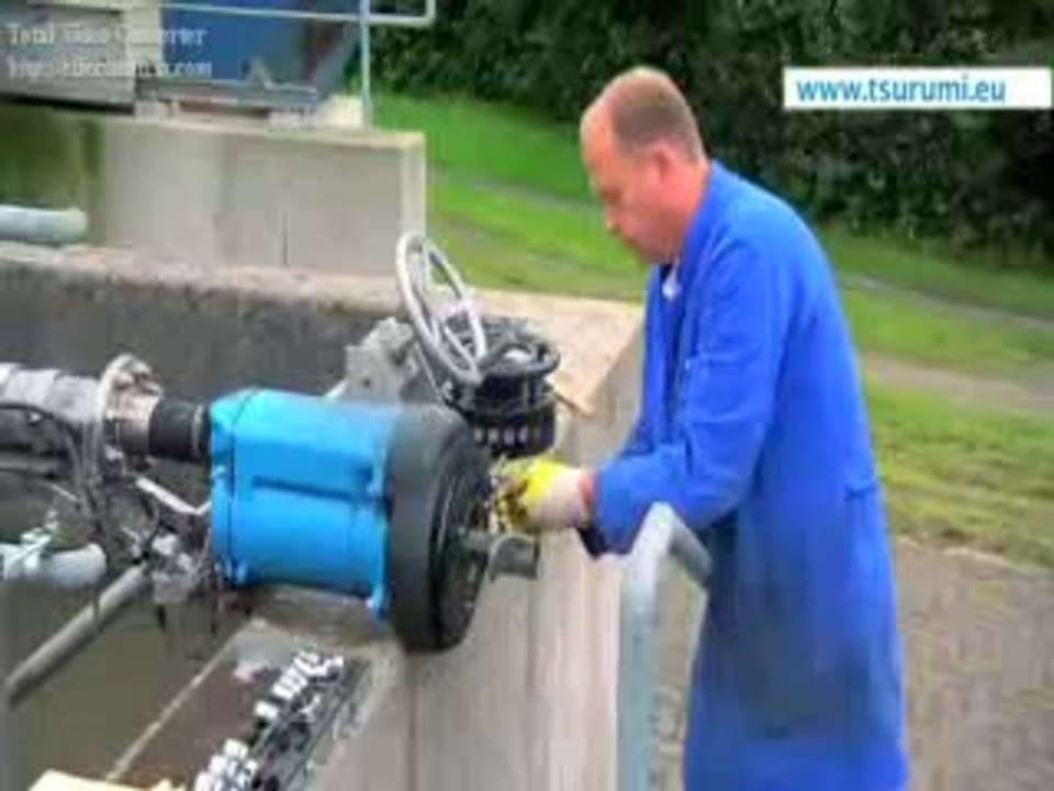 0963123900-Bơm chìm nước thải tsurumi ktz23.7,KTZ33.7(3.7kw), KTZ43.7(3.7kw) - Bơm nước thải bùn