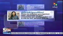 Ministra Delcy Rodríguez denuncia nuevo muerto por barricadas