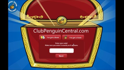 Club Penguin Codes For January 2014