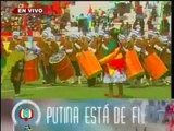 Coloridas comparsas danzaron en el Carnaval de San Antonio de Putina (7/9)
