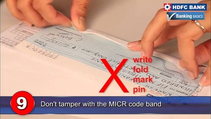 10 tips to help you write a cheque correctly - Banking Basics