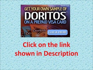 Learn how to get doritos visa card