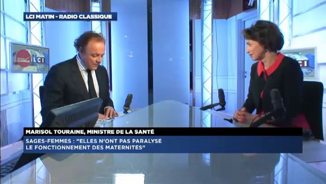 Marisol Touraine, invitée de Guillaume Durand, avec LCI