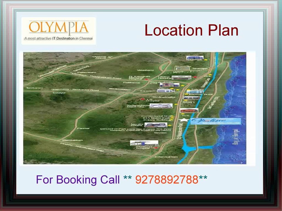 9278892788 For Buy ???2BHK+2T??? in Olympia Opaline Chennai