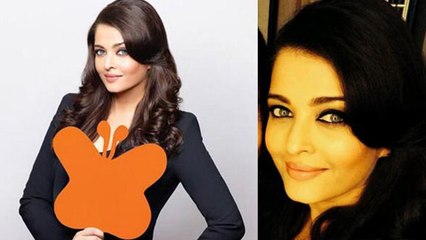 Aishwarya Rai Poses In Black For The UNAIDS Campaign