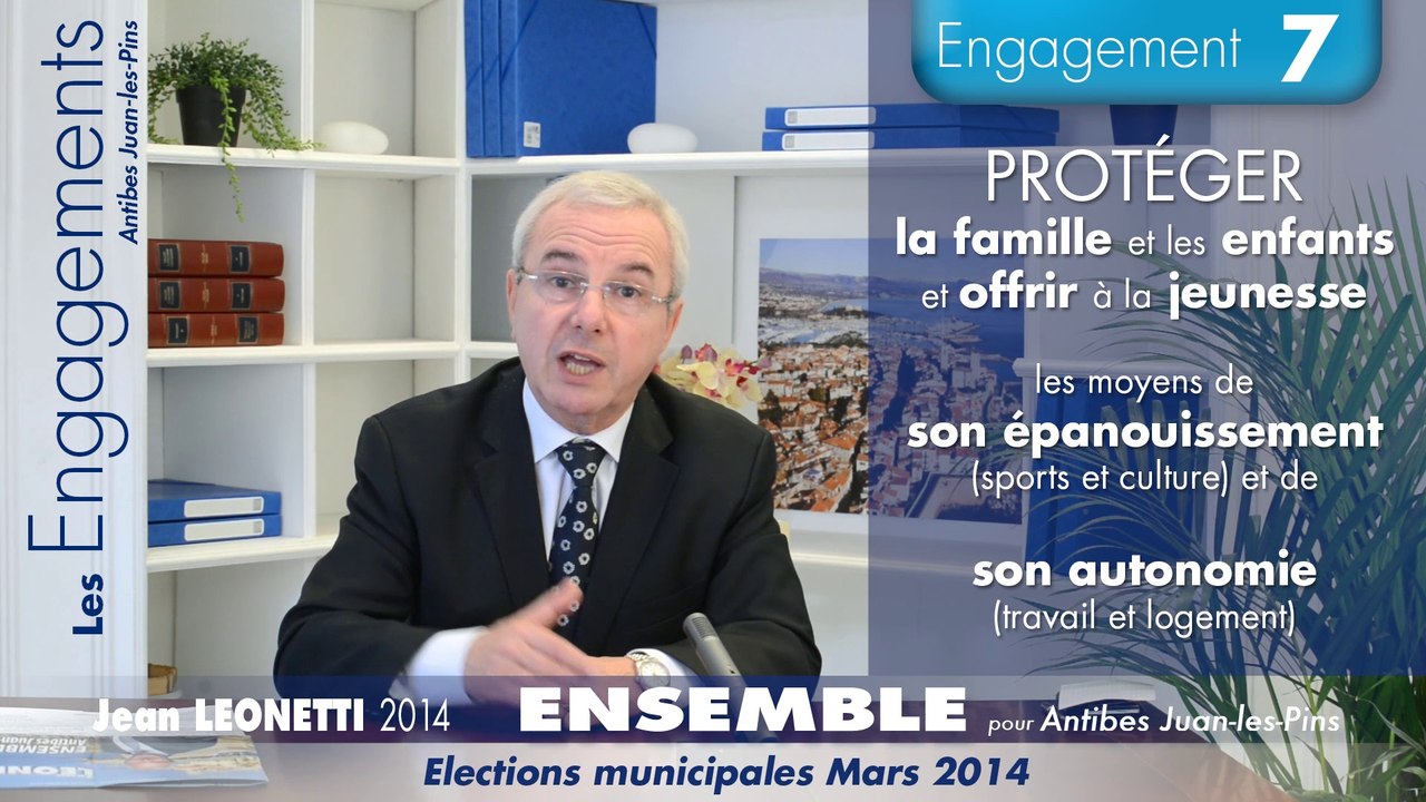 Engagement N°7 pour Antibes Juan-les-Pins