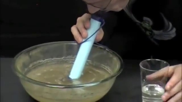 Amazing filtration technology in a simple straw : LifeStraw Demonstration