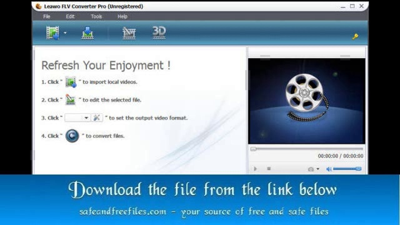 Get Leawo FLV Converter 5.4 Serial Key Free video Dailymotion