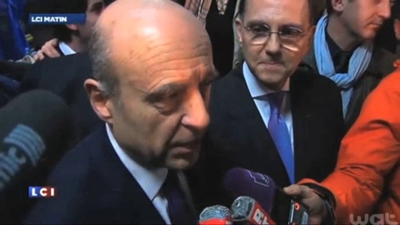 Alain Juppé soutient Pierre-Mathieu Duhamel (reportage de LCI)