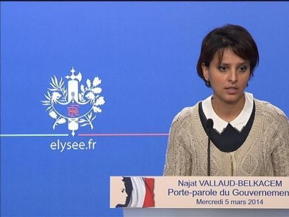 Buisson: une "affaire exceptionnellement grave" selon Najat Vallaud-Belkacem - 05/03
