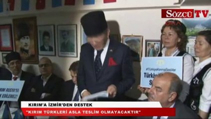 Kırım'a İzmir'den destek