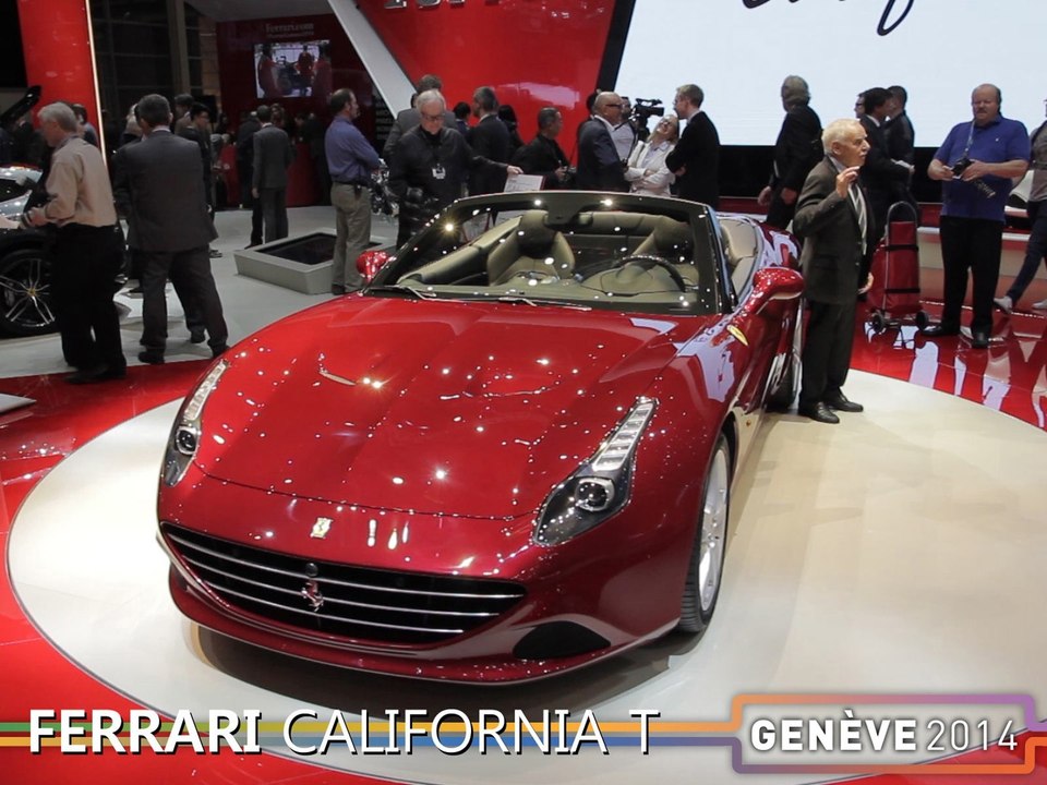 La Ferrari California T en direct du salon de Genève 2014