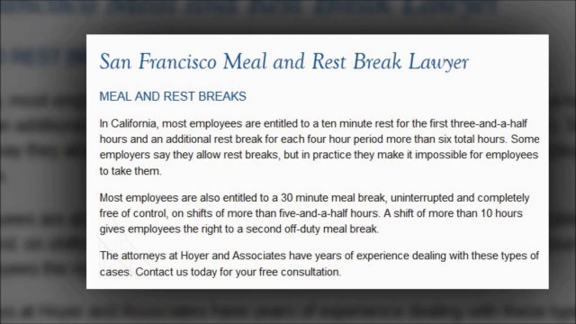 San Francisco Employment Discrimination Lawyer - Hoyer & Associates (415) 766- 3539