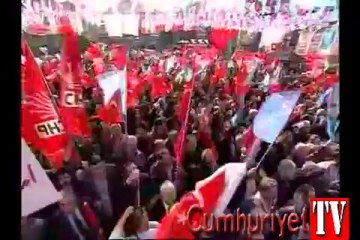 CHP'liler 'Hırsız Tayyip Erdoğan' sloganları ile yanıt verdi